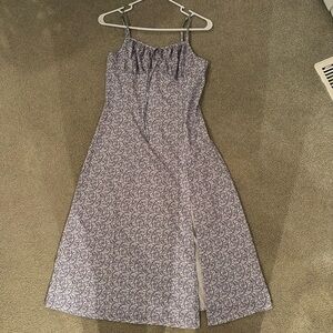 SHEIN lilac dress with slit, never worn, size medium